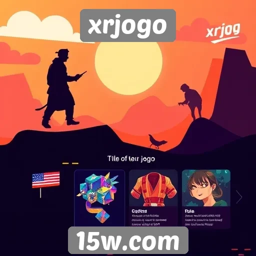 tendências de design no site xrjogo